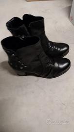 Stivaletti donna neri borchie - Misura 37 biker