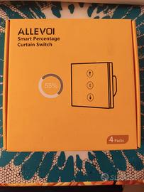 4 x Interruttore tapparelle con percentuale  CS02 