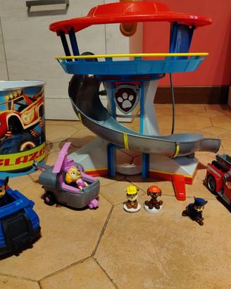 PAW PATROL Centrale, personaggi e mezzi