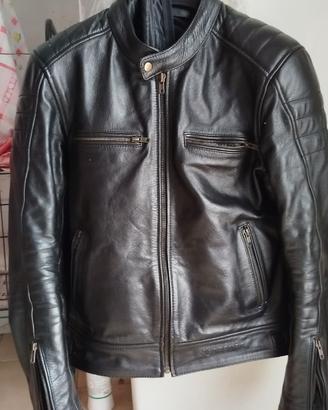 Giacca Moto in Pelle Carburo TWISTER  – Taglia M