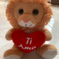 Peluche Leoncino San Valentino