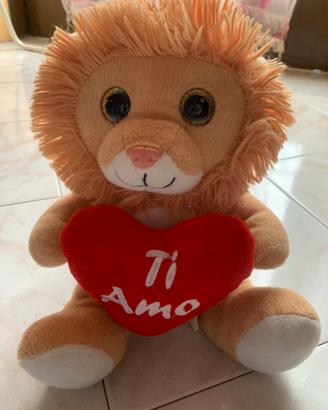 Peluche Leoncino San Valentino