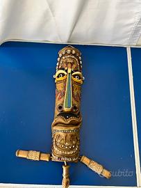 Maschera Murale Etnica Vintage