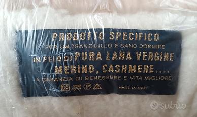 coperta in lana merino cashmere a 2 piazze