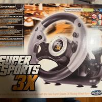 Volante e pedali per Xbox 360, PS3 e PC