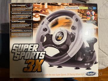 Volante e pedali per Xbox 360, PS3 e PC