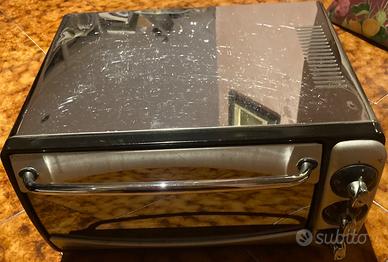 Fornetto De Longhi finitura acciaio usato