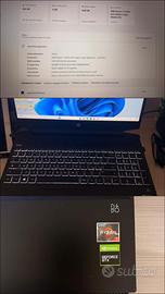 Pc portatile Hp gaming