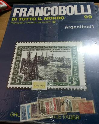 K3316NN-Francobolli di tutto il mondo: Argentina/1