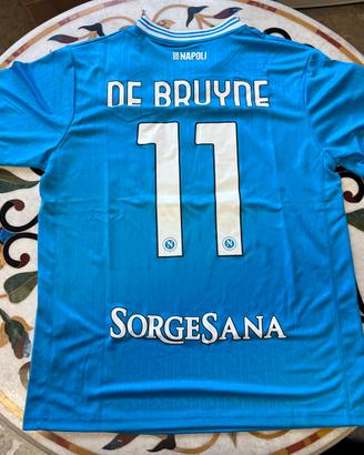Maglia SSC Napoli De Bruyne 11  ( L )