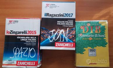 Vocabolario Zanichelli e Paravia