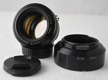 NIKON NIKKOR 50MM F. 1,2 CON PARALUCE HS-12 TOP