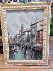 Quadro olio su tela Venezia