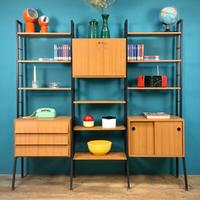 LIBRERIA SCANDINAVA MIDCENTURY DESIGN SVEDESE 60'