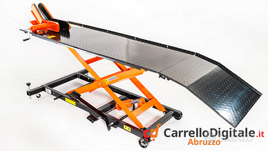 Sollevatore Idraulico Moto e Scooter - ponte moto