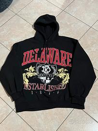 Felpa nera Bershka - Taglia S ma veste L