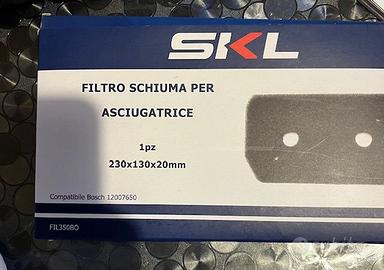 Filtro schiuma per Asciugatrice, FIL350BO