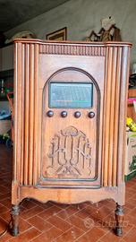 Radio vintage+Giradischi 