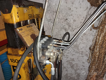 Muletto con benna uva