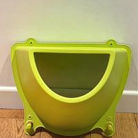 Mensola contenitore Ikea Krokig verde fluo