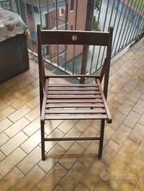 Sedie da giardino o balcone 