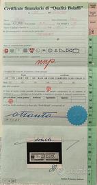 CAVALLINO. PACCHI POSTALI ITALIA L.1000 FILIGRANA