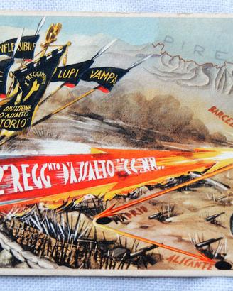 Cartolina 2° RGT. D’ASSALTO CCNN DIV.NE "LITTORIO"