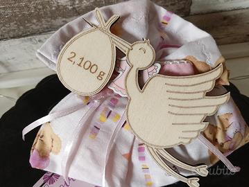 Bomboniera nascita o battesimo 