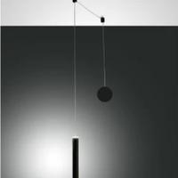 Lampada a sospensione con diffusore tubolare FABAS