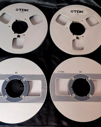 4 Bobine metallo TDK