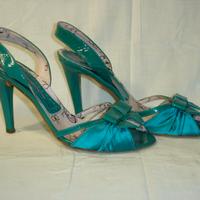 FORNARINA  - Sandali in raso e pelle, mis. 38