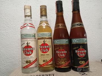 Lotto rum havana club vintage