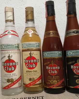 Lotto rum havana club vintage