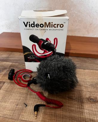 Microfono Direzionale Rode per Videocamera