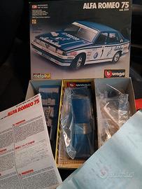 Burago kit 1/24 Alfa Romeo 75 nuova