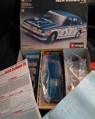 Burago kit 1/24 Alfa Romeo 75 nuova