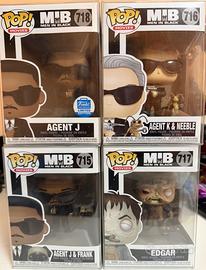 Funko Pop Men in Black x4 #715 #716 #717 #718
