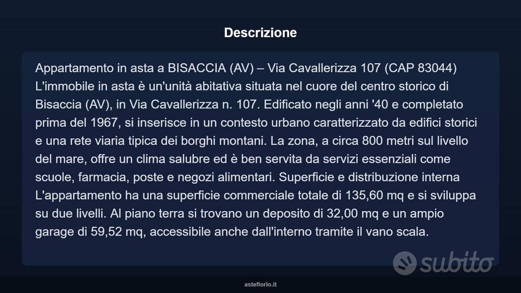 Appartamento – Bisaccia - Vista 4