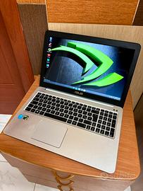 Pc Portatile Asus Notebook i3 NvidiaGTX SSD Ram8GB