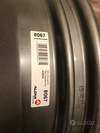 4 cerchi in ferro R16 per gomme invernali x Honda