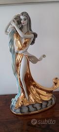porcellana acquario oro
