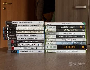 Giochi psp ps2 ps3 xbox wii