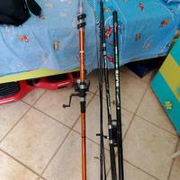 set 4 sanne da pesca 