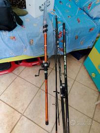 set 4 sanne da pesca 