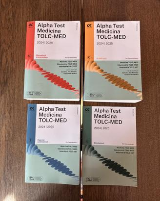 Kit completo Alpha Test Medicina 2024/2025