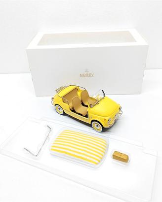 Fiat 500 Jolly Giallo del 1965 - 1/18 Tanomodels