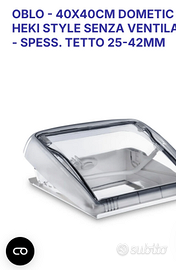 Oblo camper nuovi