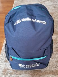 Zaino per scuola e sport - blue