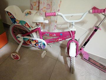Bicicletta Principesse Disney età 5-6 anni 12"