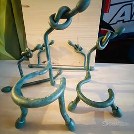 Accessori bagno in ferro battuto